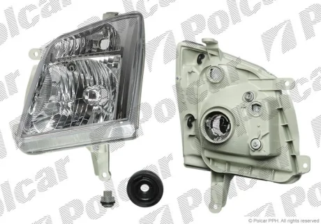 Фара основна | D-MAX, 07-12 Polcar 3940092E