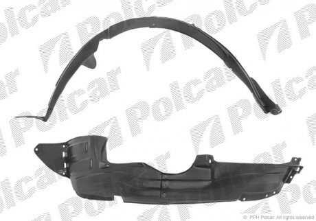 Подкрылок Polcar 4003FL1 (фото 1)