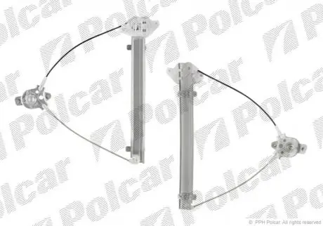 Склопідйомник ручной Polcar 4005PSM2