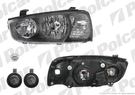 Фара основная | HYUNDAI ELANTRA, 01- Polcar 4013102E