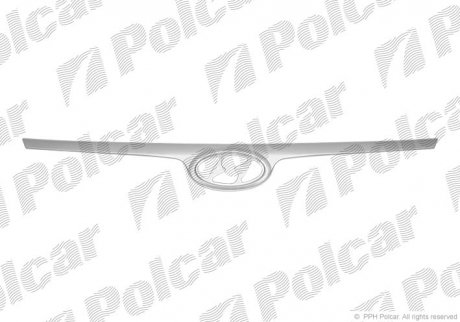 Накладка решетки Polcar 401505-1