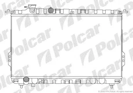 Радиатор охлаждения Polcar 4024081