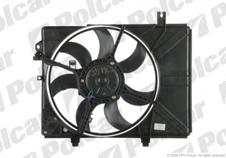 Вентилятор радиатора Polcar 404223W1 (фото 1)
