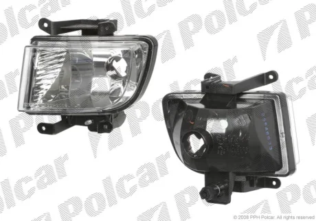 Фара передня | HYUNDAI GETZ, 03- Polcar 404229E