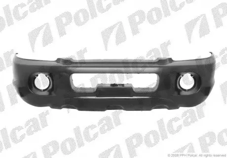 Бампер передній Polcar 405007