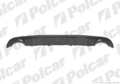 Спойлер бампера заднього Polcar 405199