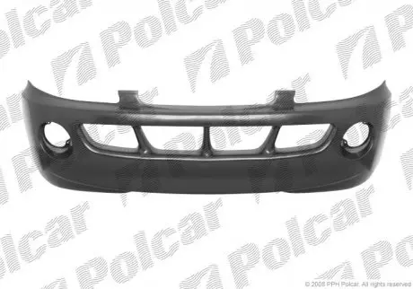 Бампер передній Polcar 406207