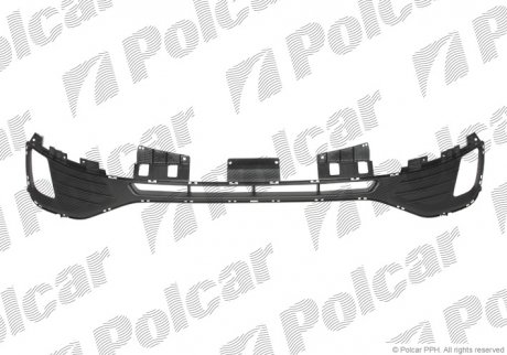 Решетка бампера переднего Polcar 410427
