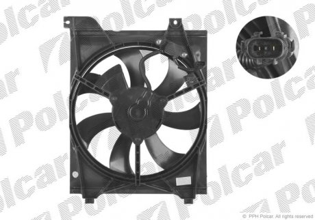 Вентилятор радиатора Polcar 411723W2