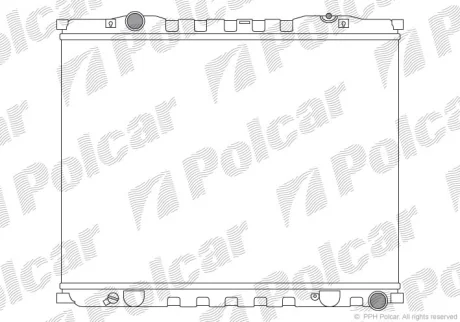 Радиаторы охлаждения | SORENTO I (JC), 08.0 Polcar 4170081X