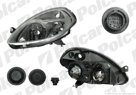 Фара основна | LANCIA Y, 04-/06- Polcar 4217092E