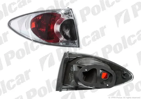 Фонарь задний | MAZDA 6, 02-07 Polcar 4519870E