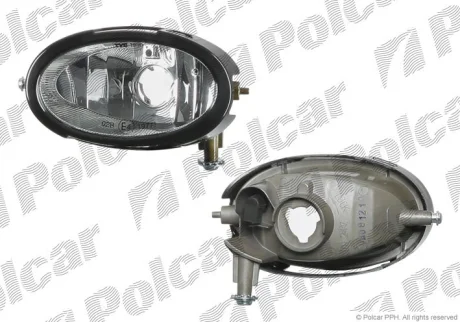 Фара передня | MAZDA 3, 04-09 Polcar 4541293E