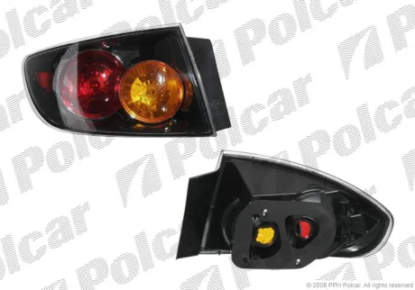 Фонарь задний | MAZDA 3, 04-09 Polcar 4541878E
