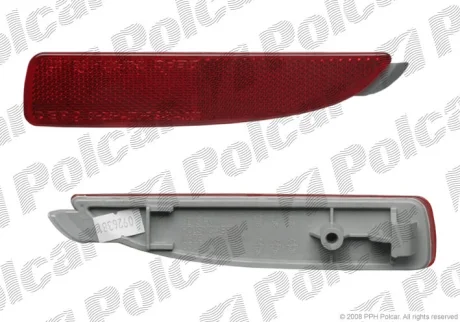 Отражатель | MAZDA 3, 04-09 Polcar 4541971