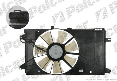 Вентилятор радіатора Polcar 455023W2