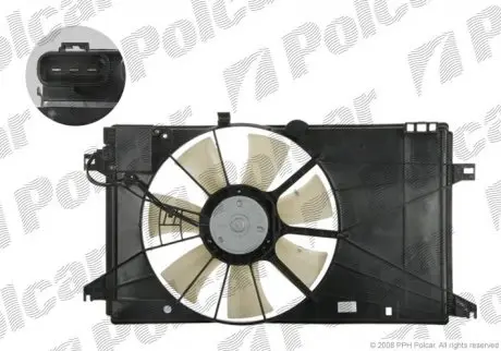 Вентилятор радіатора Polcar 455023W2