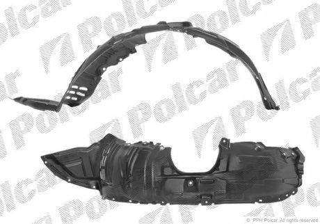 Подкрылок Polcar 4550FP1 (фото 1)