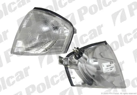 Указатель поворота передний | MERC.W202(C-KL), 93- Polcar 5002206E