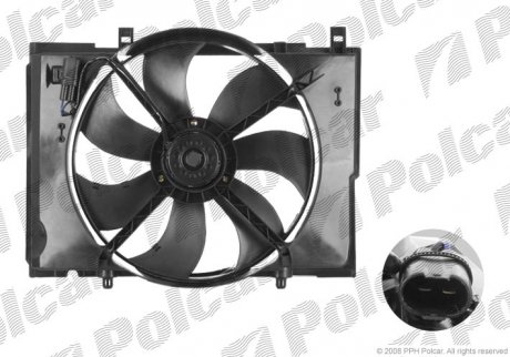 Вентилятор радиатора Polcar 500223W4