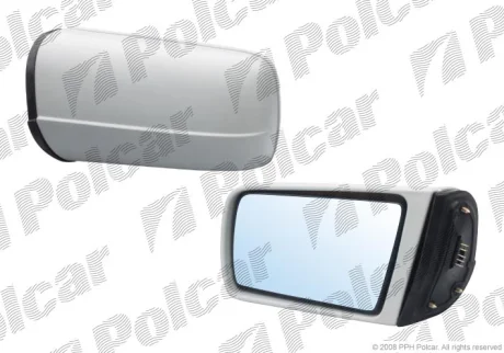 Зеркало внешнее правое | MB 202,210 94- Polcar 5002524M