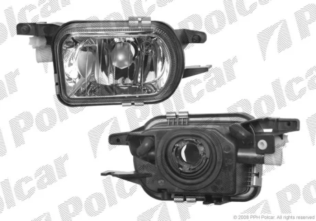 Фара передняя | MERC.W203(C-KL), 00- Polcar 5003304E