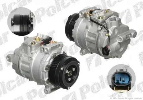 Компрессор кондиционера (новый) Polcar 5003KS1