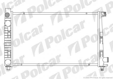 Радіатор охолодження Polcar 5005085 (фото 1)