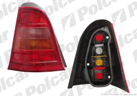 Фонарь задний | MERC.W168(A-KL), 97- Polcar 5005885E
