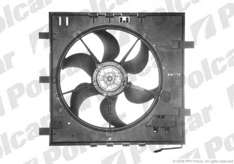 Вентилятор радиатора Polcar 501223W1 (фото 1)
