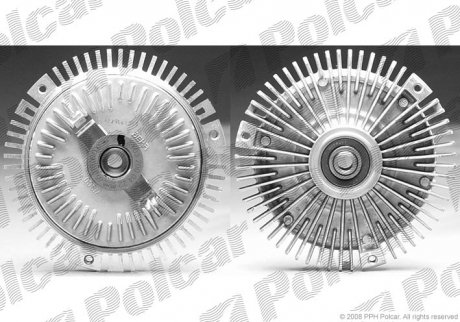 Вискомуфта вентилятора охлаждения Polcar 501423S1 (фото 1)