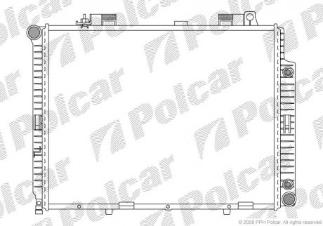 Радиатор охлаждения Polcar 5015086 (фото 1)