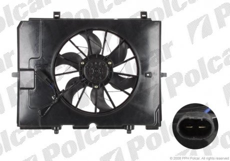 Вентилятор радиатора Polcar 501523W5 (фото 1)