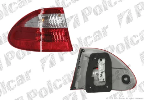 Фонарь задний | MERC. 211(E-KL), 02- Polcar 5016872E