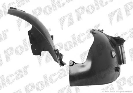 Подкрылок Polcar 5016FP2 (фото 1)