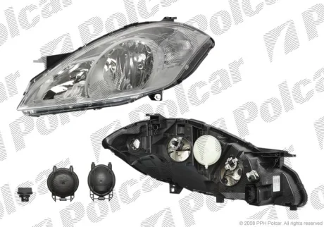 Фара основная | A-KLASSE (W169), 08- Polcar 502110U