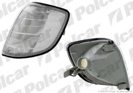 Покажчик поворота передній | MERC.W140(S-KL), 91- Polcar 5024196E