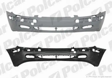 Бампер передний Polcar 5025071