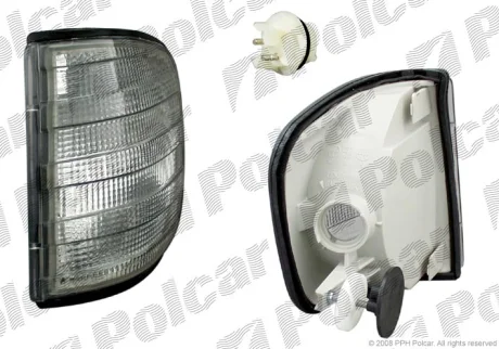 Указатель поворота передний | MERC.W126(S-KL.),80- Polcar 5026203E