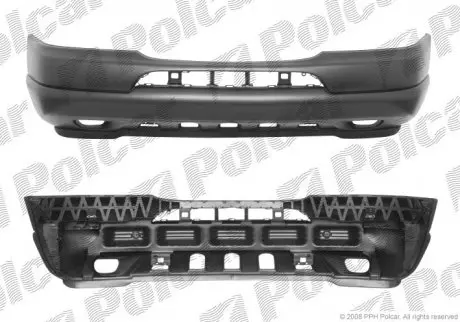 Бампер передній Polcar 504407