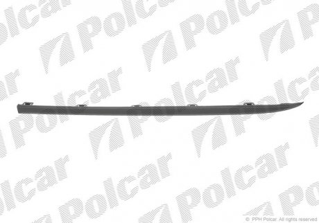 Спойлер бампера переднего Polcar 5044251 (фото 1)