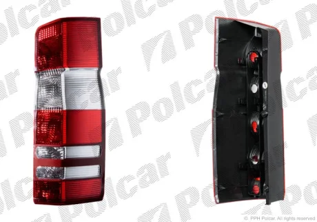 Фонарь задний | SPRINTER 209-524,07- Polcar 5065870E