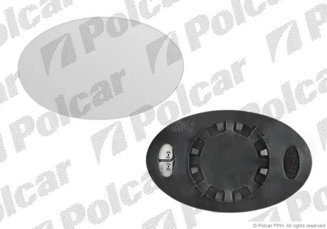 Вставка зовнішнього дзеркала лівий=правий | MINI, 01- Polcar 5101541M