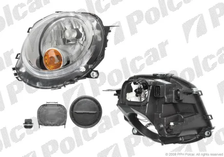 Фара основная | ONE/COOPER, 07- Polcar 510210E