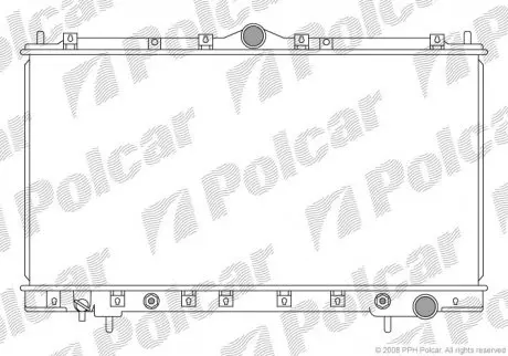 Радиатор охлаждения Polcar 5209082