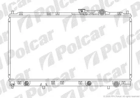Радиатор охлаждения Polcar 5221085