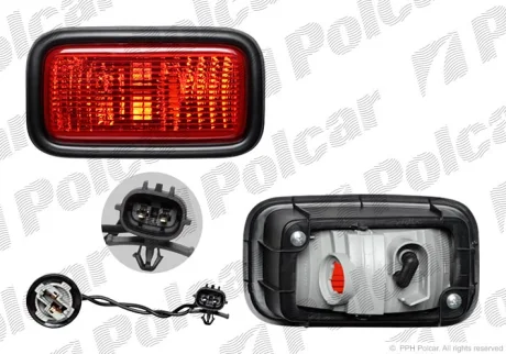 Фара задня | MITSUB. LANCER, 03- Polcar 5233970E