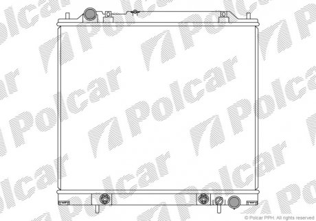 Радиатор охлаждения Polcar 5250083