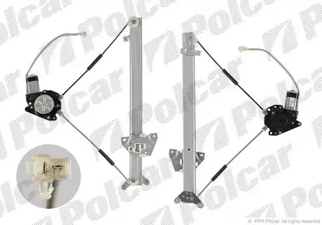 Стеклоподъемник электрический Polcar 5272PSE6
