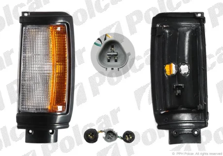 Ліхтар габаритний | MITSUBISHI L200, 87- Polcar 527620